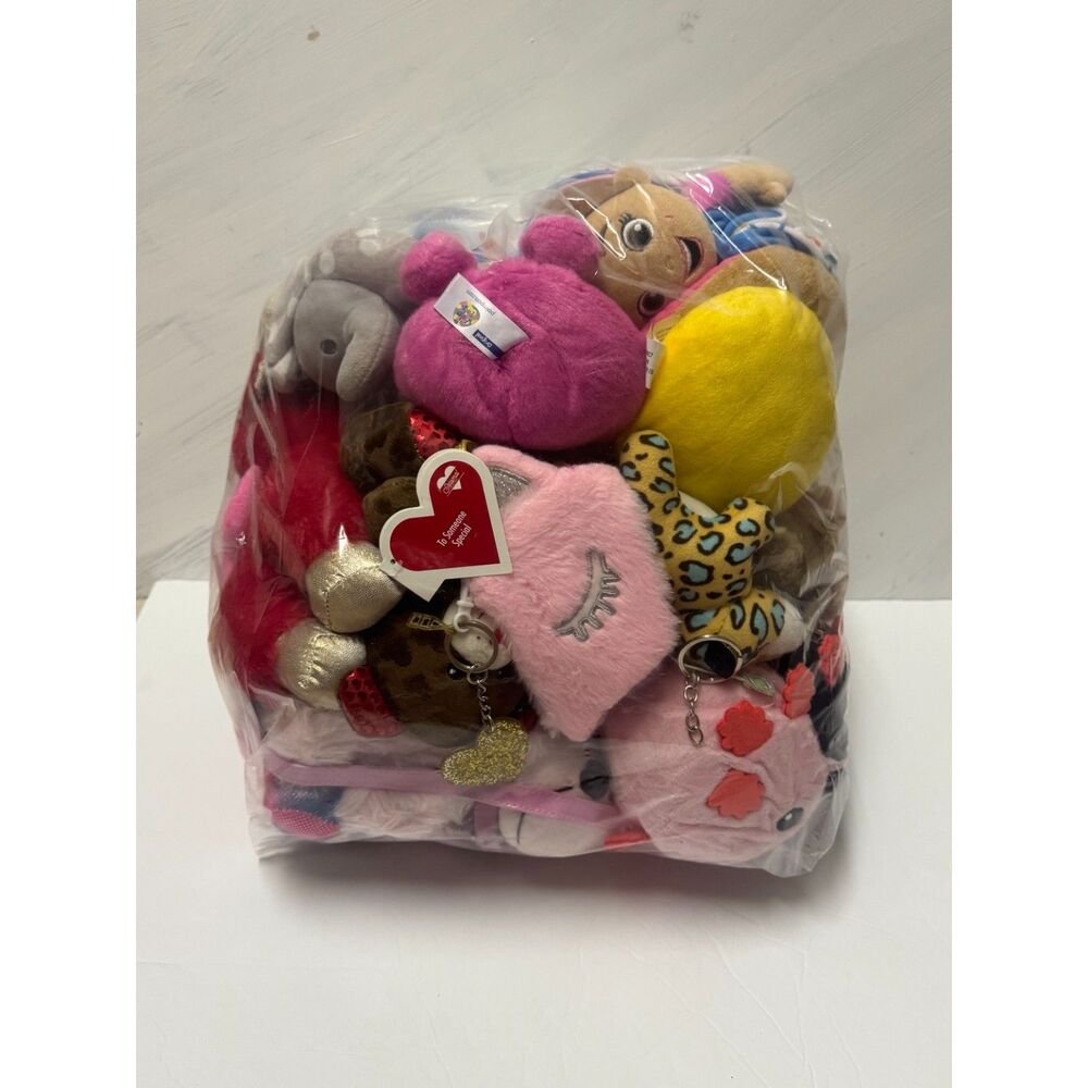Huge Mixed Plush Lot Stuffed Animals Plush Fortnite Squishmallow Toys Bundle